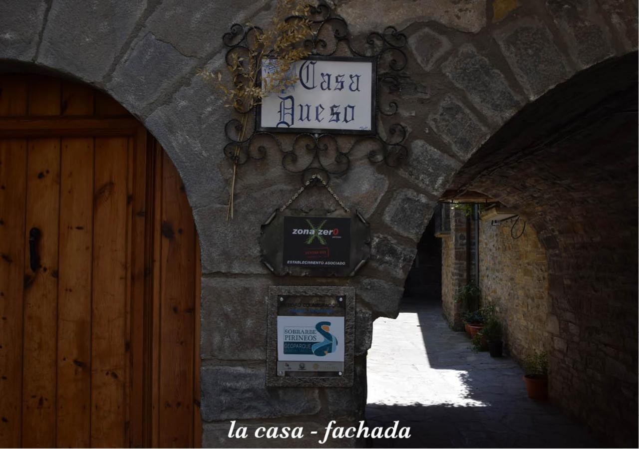 Casa Dueso Hotel El Pueyo de Araguás Екстериор снимка